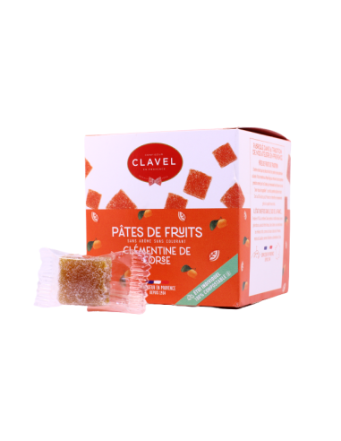 Pâtes de fruits clémentine de Corse 160g