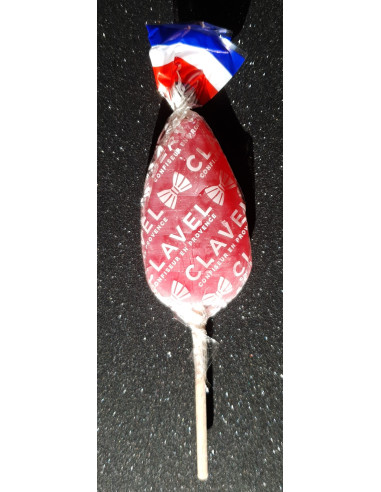 50 sucettes framboise